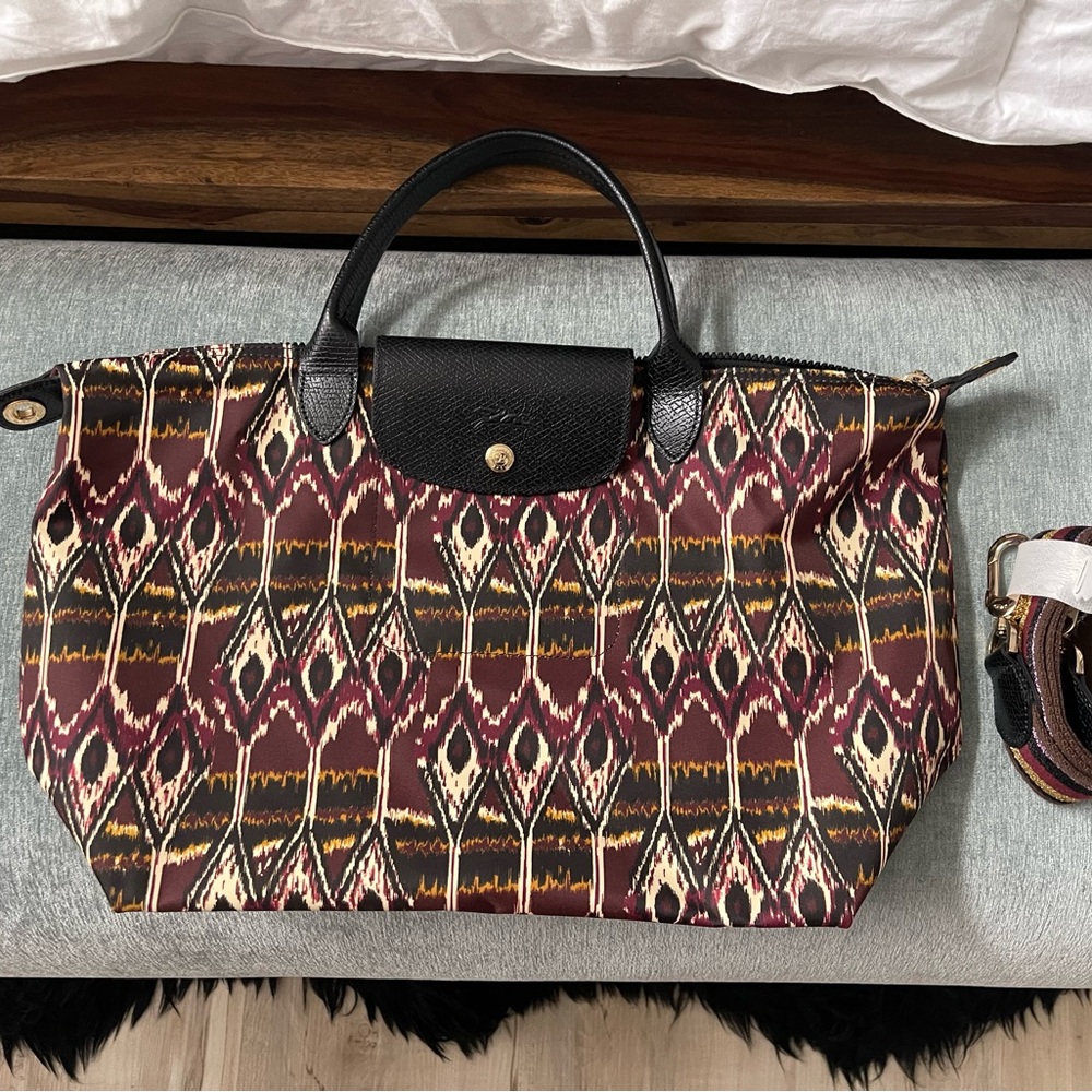 Long Champ Tote with Strap